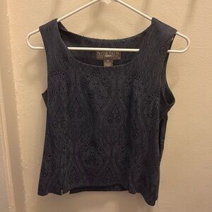 Beautiful 90’s Whimsigoth Brocade top